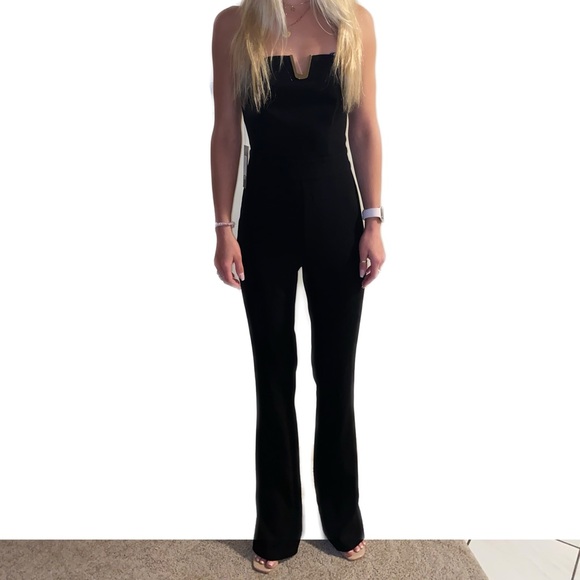 Marciano Strapless Jumpsuit - Picture 3 of 4